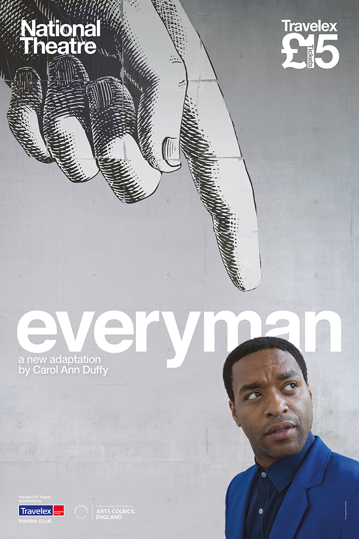 National Theatre Everyman poster 2 - Chiwetel Ejiofor